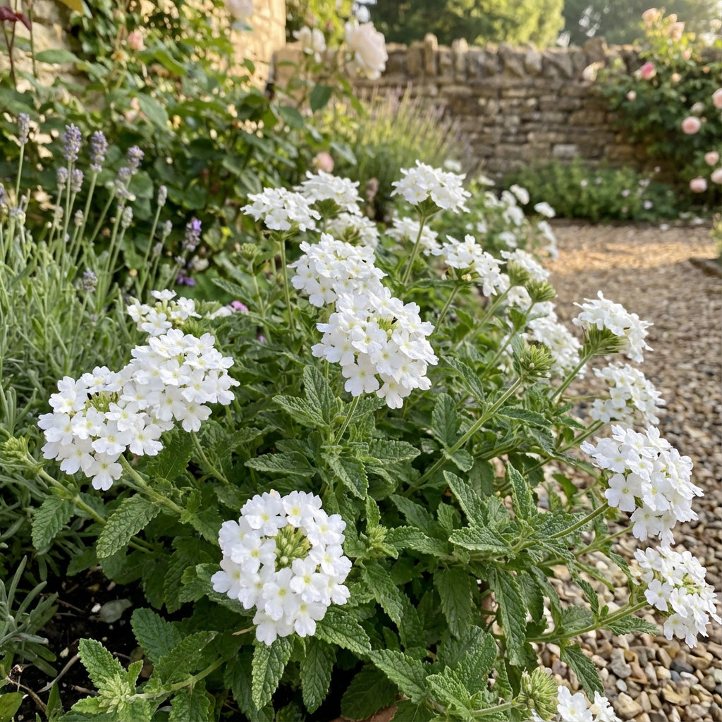 Pure White Verbena Seeds for Planting - Brighten Your Space