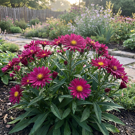 Dark Pink Aster Seeds for Planting - Grow Bold Asters in Your Garden