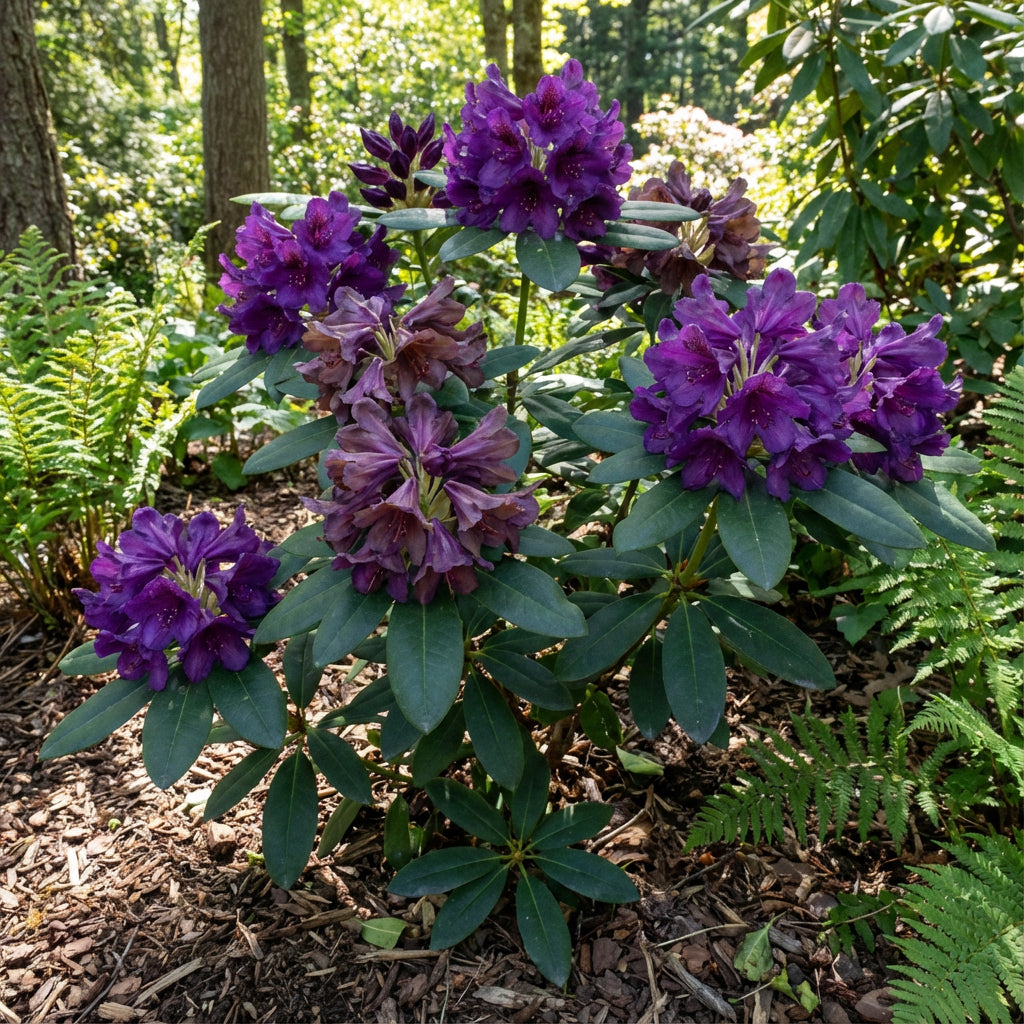 Rhododendron-Blumensamen zum Pflanzen Violett Braun