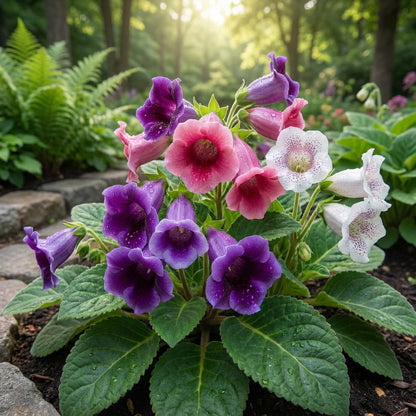 Mixed Color Brazilian Gloxinia Seeds - Perfect for Planting