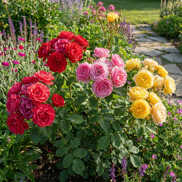 珍しいバラの花の種まき用 混合種 あなたの庭で育てる独特な混合バラ