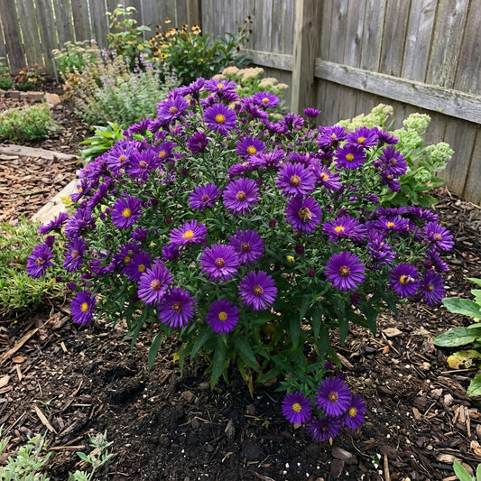 Dark Purple Aster Seeds for Planting - Stunning Blooms for Your Garden