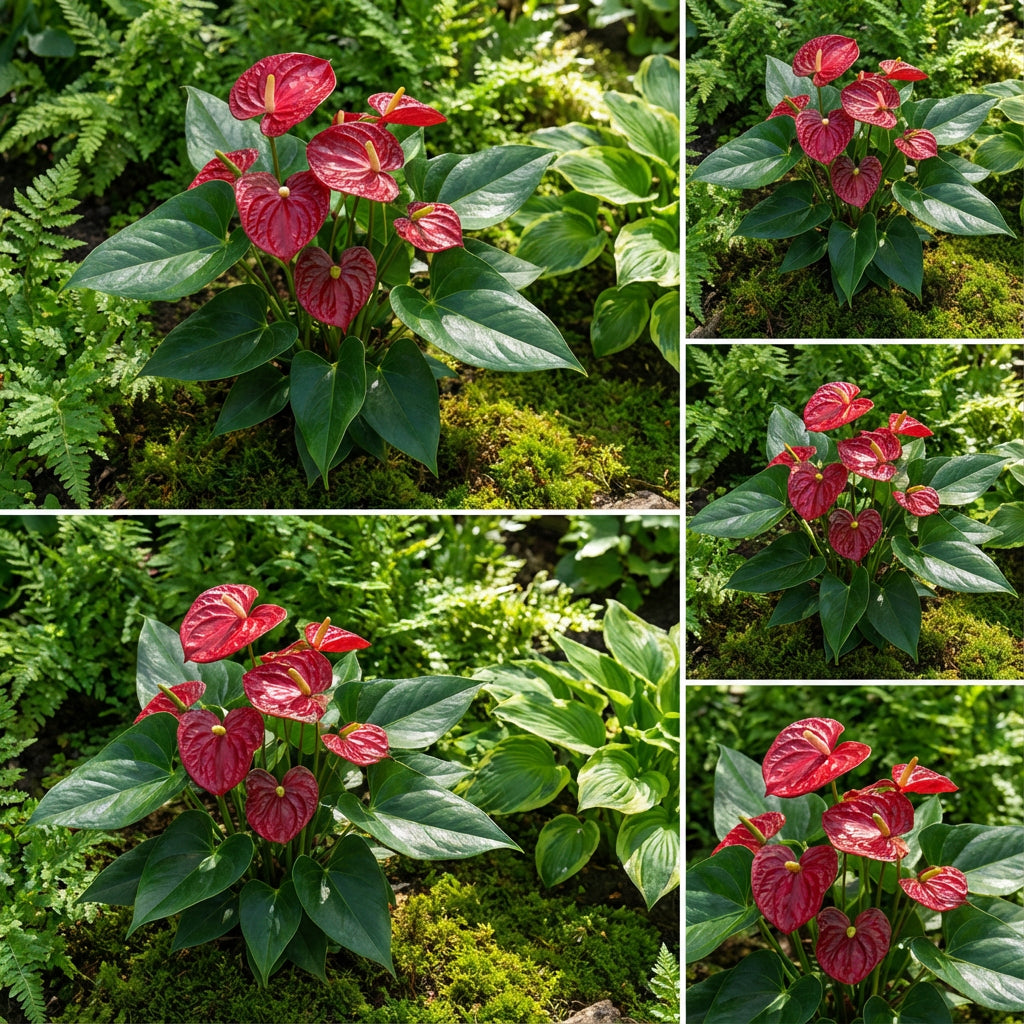 Anthurium Linden Seeds for Planting - Bold Red Blooms to Enhance Your Space
