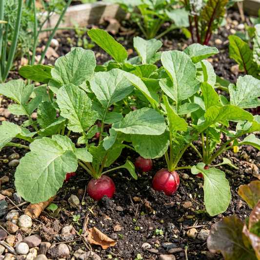 Red Radish Seeds for Easy Planting