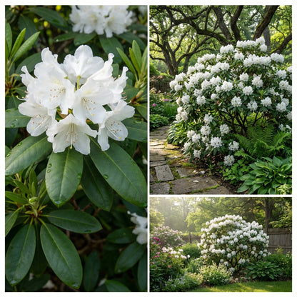 Rhododendron-Blumensamen zum Pflanzen Weiß - Züchten Sie die reinweißen  Rhododendren in Ihrem Raum