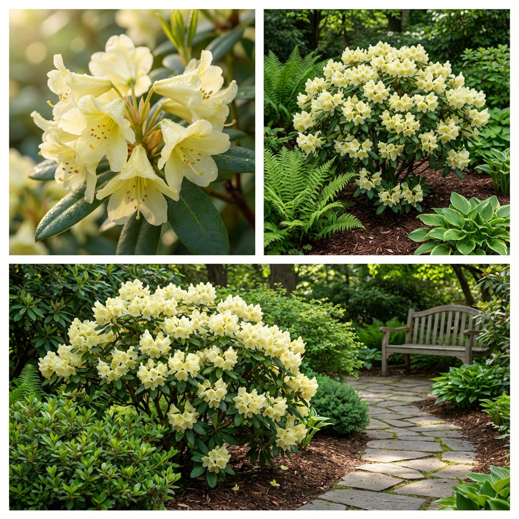 Rhododendron Flower Seeds for Planting Light Yellow
