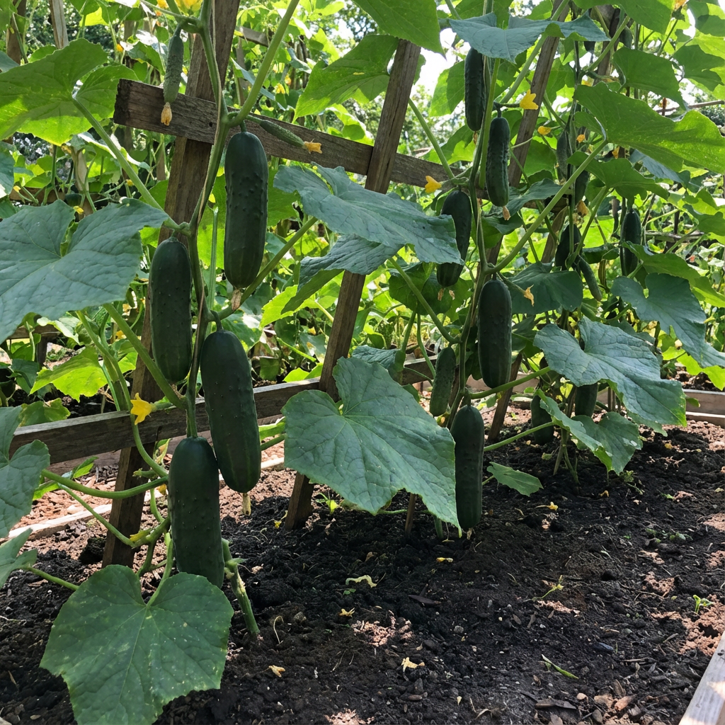 Army Green Cucumber Vegetable Seeds