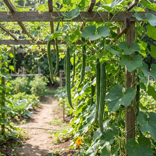 Unique Snake Gourd Vegetable Seeds for Planting | Fast-Growing Edible Vines