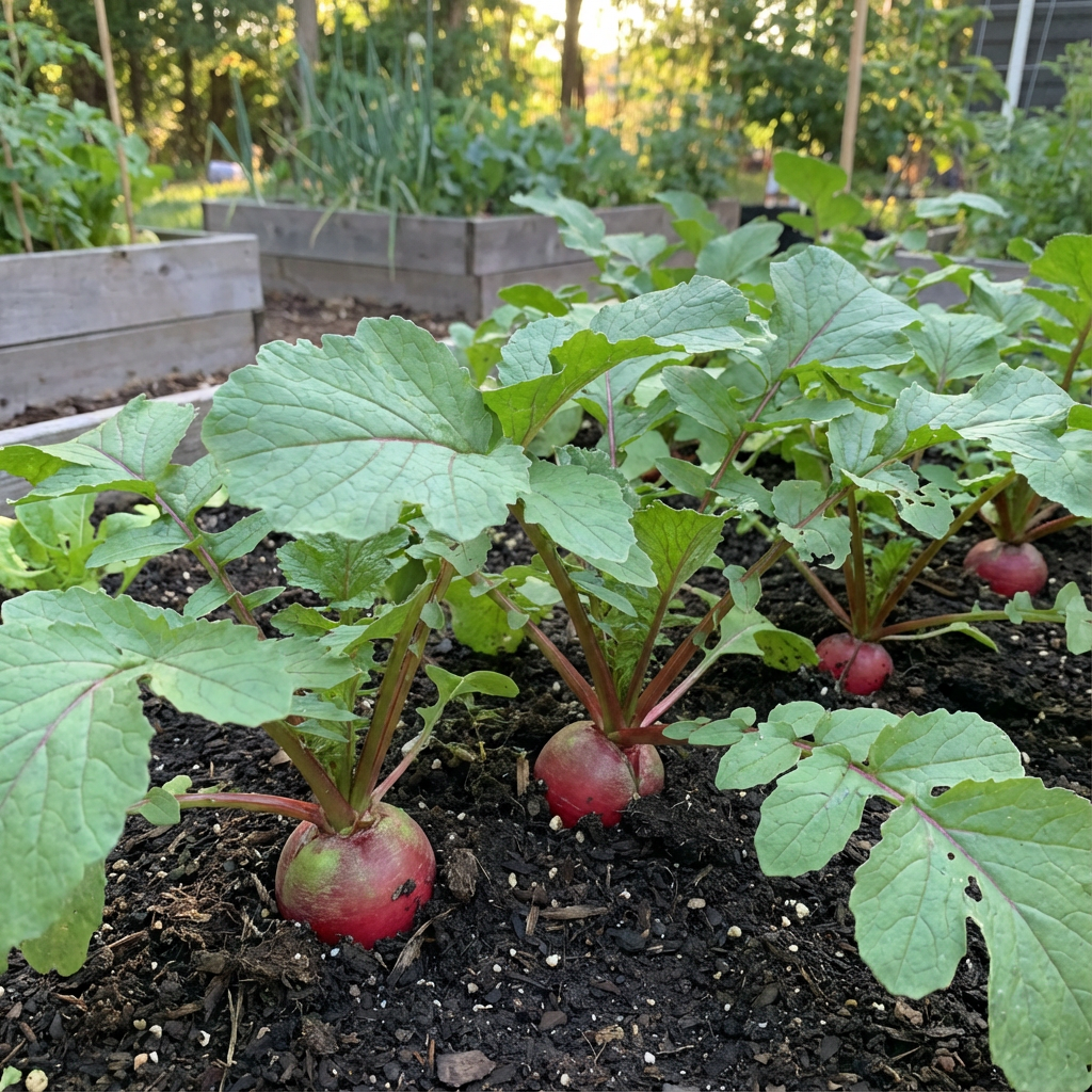 Crisp Red Watermelon Radish Seeds for Planting