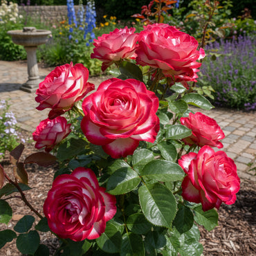 Rote und weiße Rosenblumensamen zum Pflanzen – Fügen Sie Ihrem Garten elegante Rosen hinzu