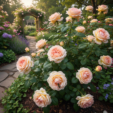 Samen der cremefarbenen rosa Rose zum Pflanzen – Einzigartige Bereicherung für Ihren Garten