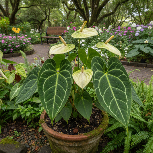 Anthurium Linden Seeds for Planting - Exotic Green Anthurium Blooms