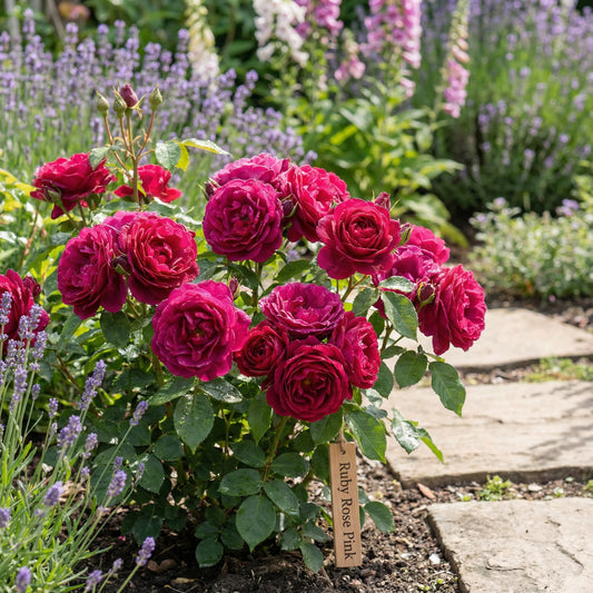 Ruby Rose Flower Seeds for Planting Pink