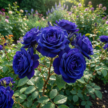 Seltene Dunkelblaue Einzigartige Rosenblumen-Samen für Atemberaubende Blumenschauen