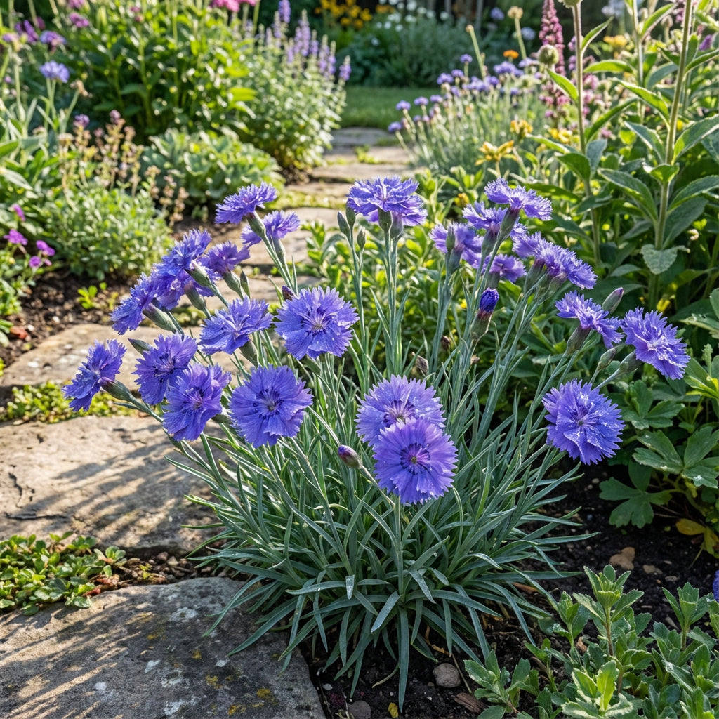 Semillas de Clavel Azul Marino para Plantar - Flores Elegantes