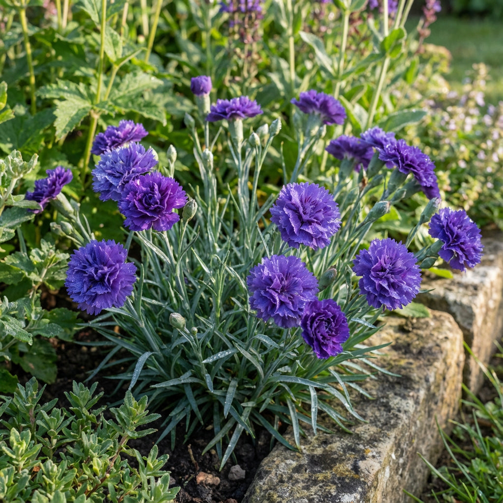 Semillas de Clavel Azul Marino para Plantar - Flores Elegantes