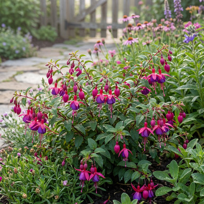 Pink Violet Fuchsia Flower Seeds for Planting - Grow Vibrant Blooms
