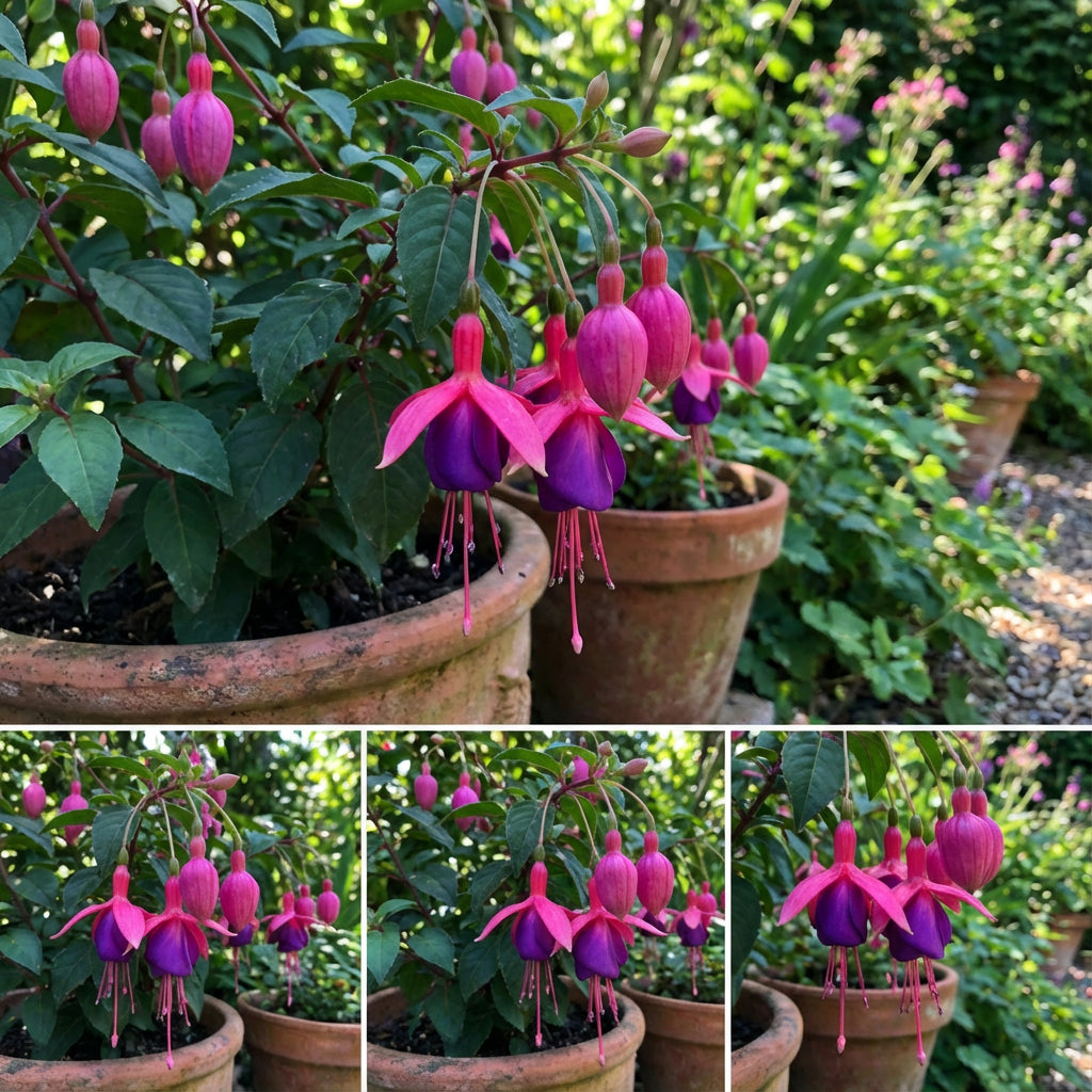 Pink Violet Fuchsia Flower Seeds for Planting - Grow Vibrant Blooms