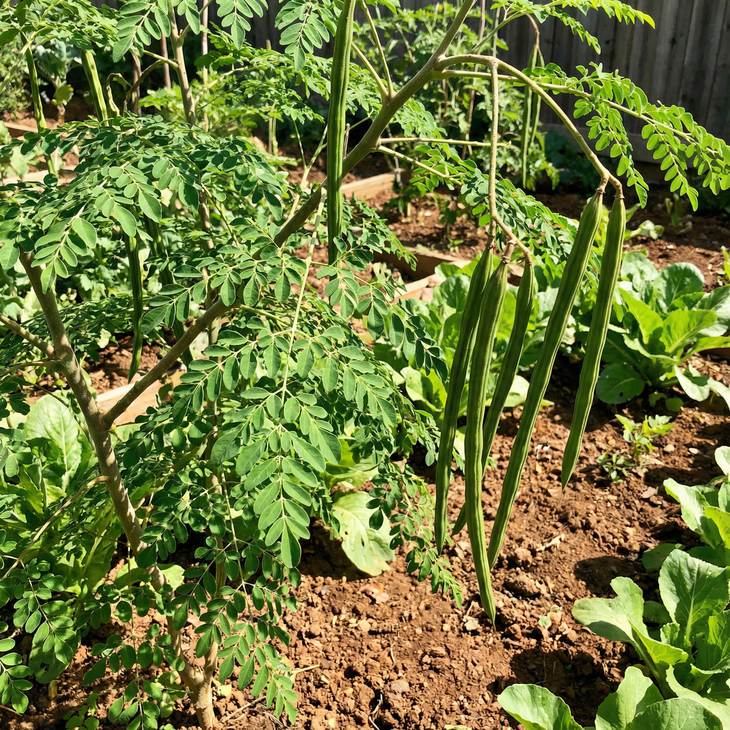 Moringa Moringa oleifera Vegetable Seeds for Planting in Vegetable Patch and Garden