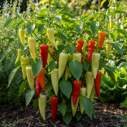 Hungarian Pepper Capsicum annuum Vegetable Seeds for Planting in Garden and Vegetable Patch