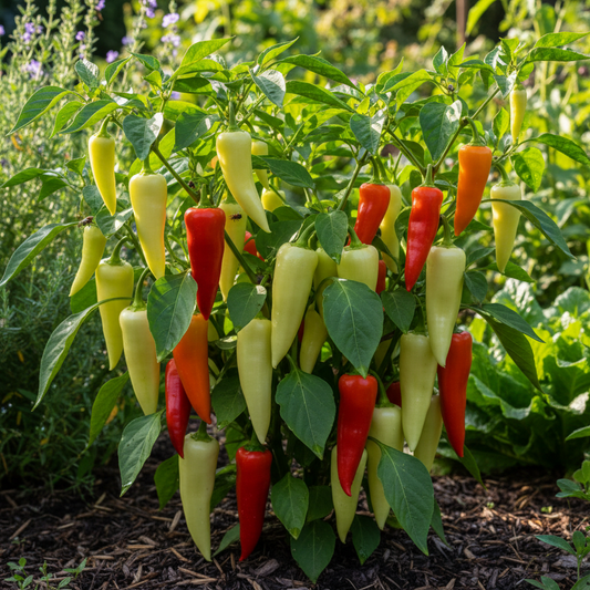 Hungarian Pepper Capsicum annuum Vegetable Seeds for Planting in Garden and Vegetable Patch