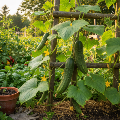 Cucumber Cucumis sativus Vegetable Seeds for Planting in Vegetable Patch and Garden