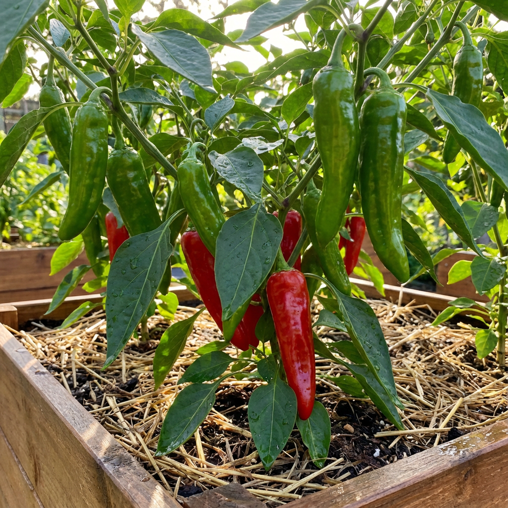 Ajito Pepper Capsicum spp Vegetable Seeds for Planting in Vegetable Patch and Garden