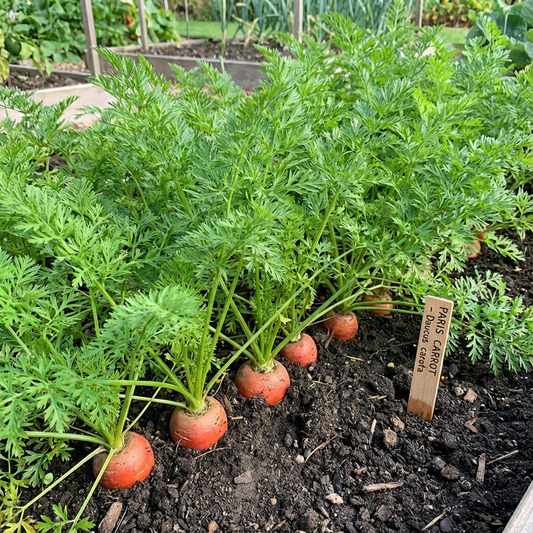 Paris Carrot Daucus carota Vegetable Seeds for Planting in Urban Garden and Vegetable Patch