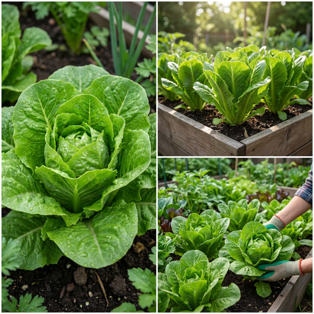 Romaine Lettuce Lactuca sativa Seeds for Planting in Vegetable Patch and Kitchen Garden