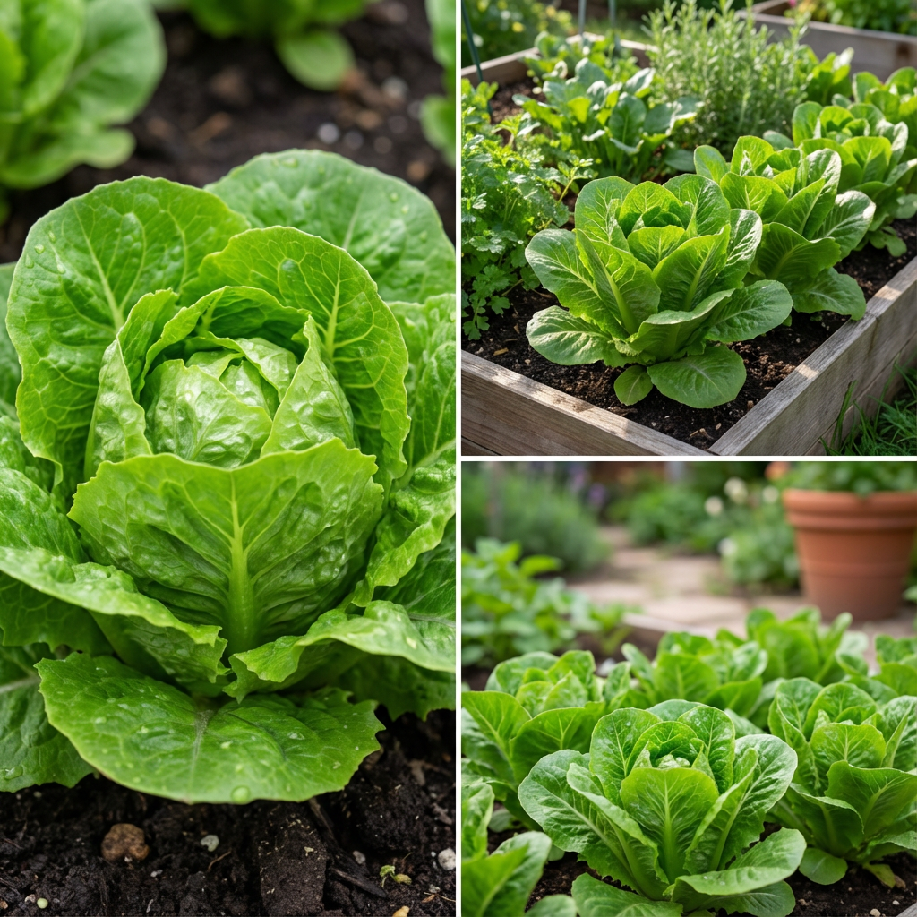 Romaine Lettuce Lactuca sativa Seeds for Planting in Vegetable Patch and Kitchen Garden
