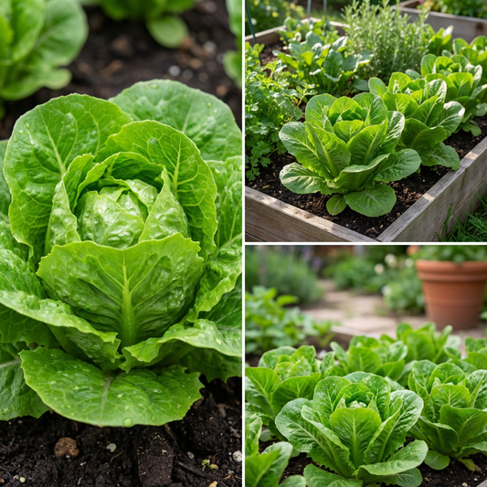 Romaine Lettuce Lactuca sativa Seeds for Planting in Vegetable Patch and Kitchen Garden