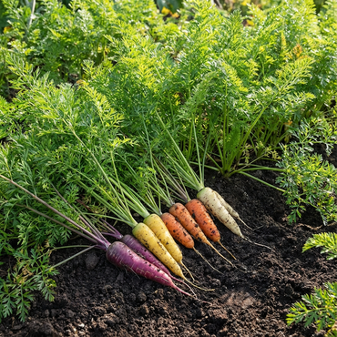Multi-Colored Carrot Daucus carota Vegetable Seeds for Planting in Vegetable Patch and Garden
