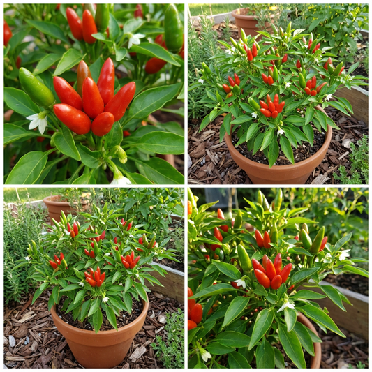 Thai Sun Hot Pepper Capsicum annuum Seeds