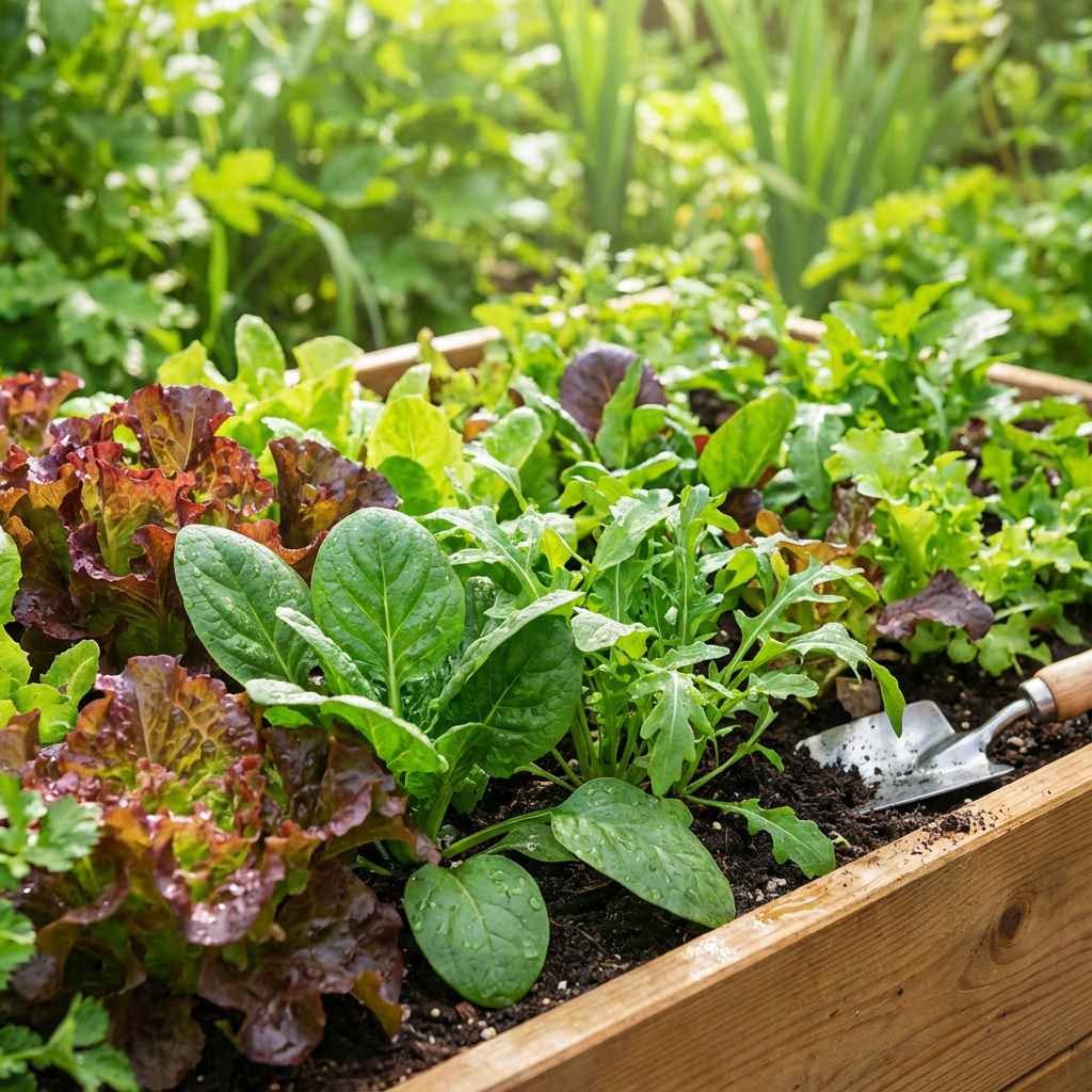 Mixed Salad Greens Vegetable Seeds for Planting