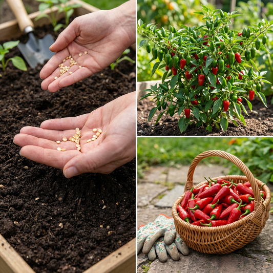 Mexican Pepper Seeds for Planting Capsicum Annuum vegetable patch spice garden
