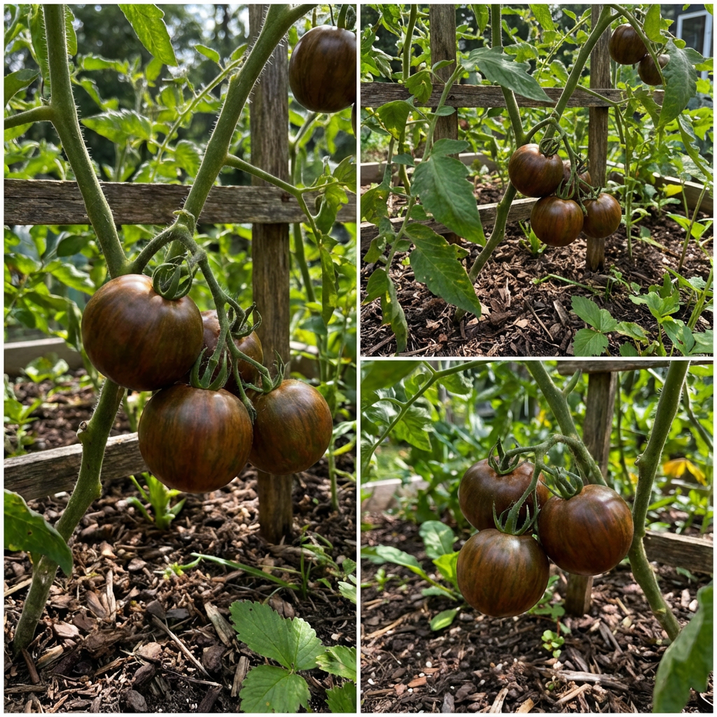 Chocolate Tomato Seeds for Planting Solanum Lycopersicum urban garden gourmet patch