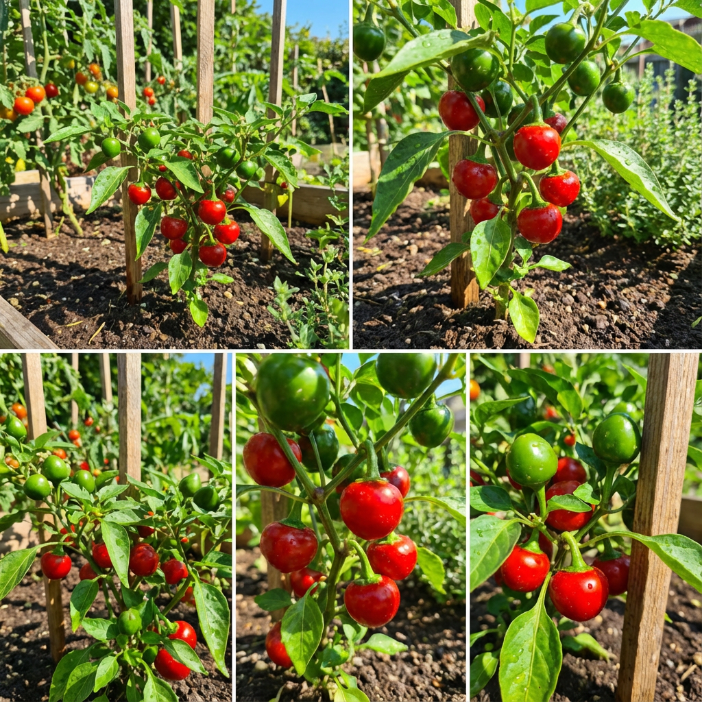 Cherry Pepper Seeds for Planting Capsicum Annuum patio garden spice corner