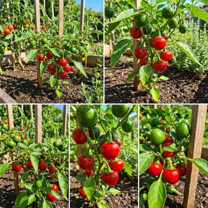 Cherry Pepper Seeds for Planting Capsicum Annuum patio garden spice corner