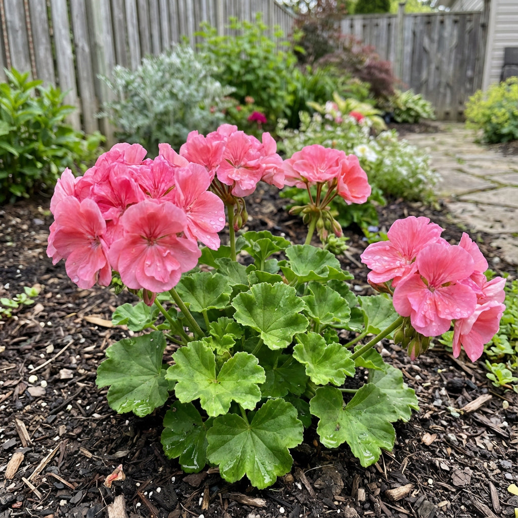 Geranium Pink Flower Planting Seeds for a Vibrant Garden