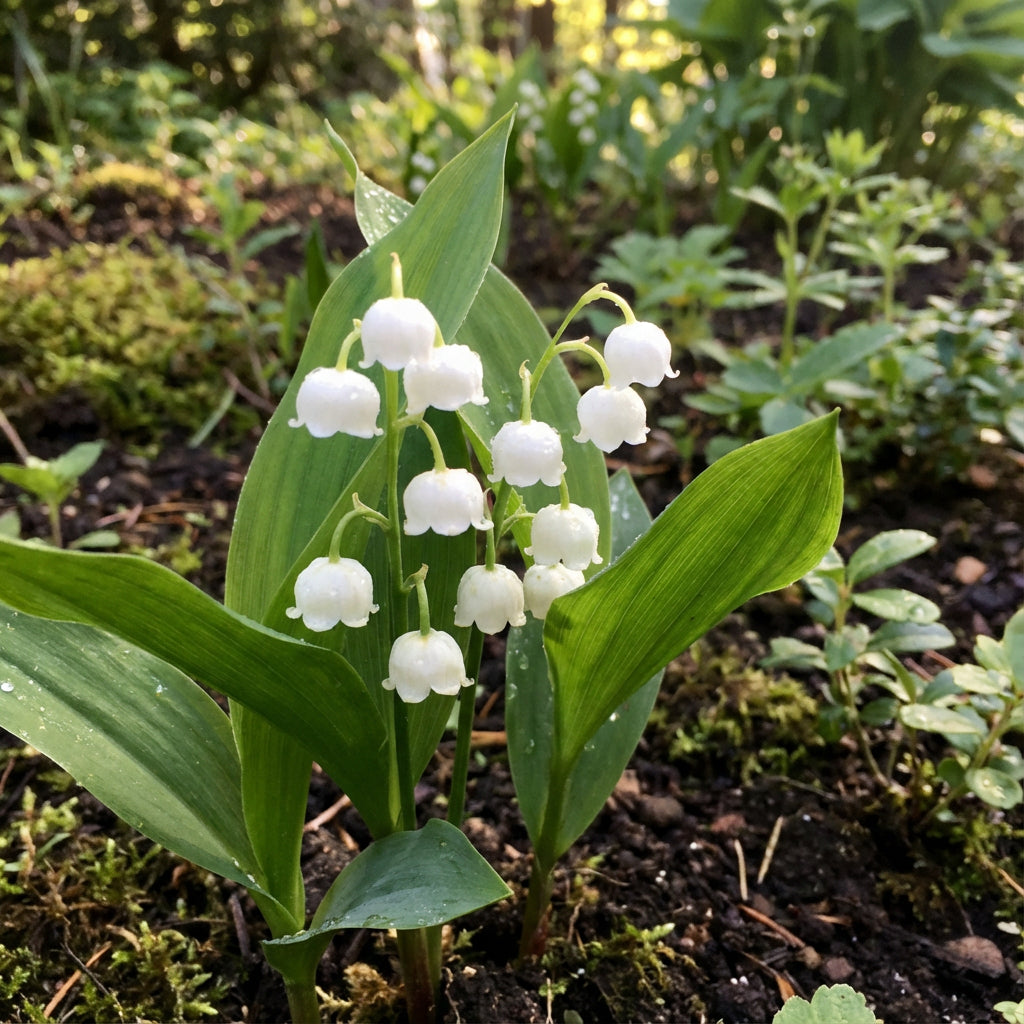 Valley Flower White Planting Seeds: Premium Seeds