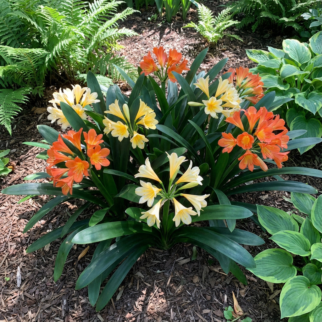 Lily Mix Clivia Flower Seeds for Planting - Colorful and Hardy Blooms