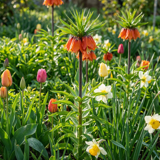 Crown Imperial Flower Seeds - Planting Seeds for Stunning Bell-Shaped Blooms
