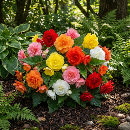 Begonia Mixed Seeds for Planting  Colorful Annual Flowers