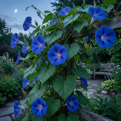 Giant Blue Moon Flower Seeds for Planting | Premium Flower Seeds for Vibrant Gardens