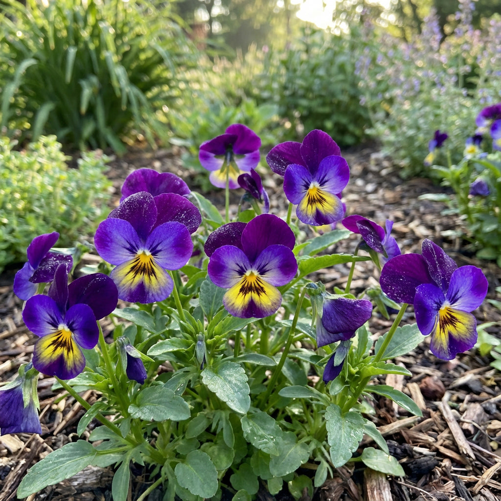 Viola Germania Flower Planting Seeds - Mixed Variety