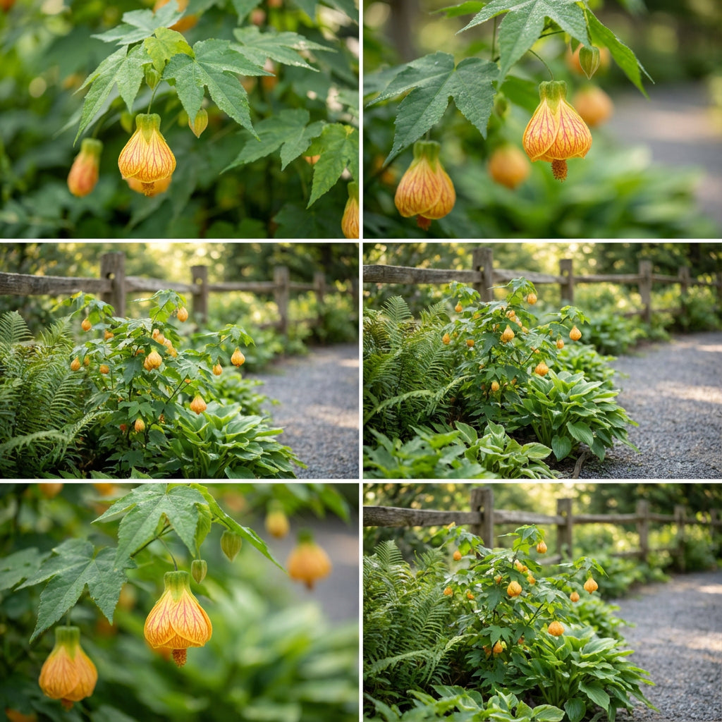 Abutilon Striatum Flower Seeds - Yellow & Red , Perfect for Planting