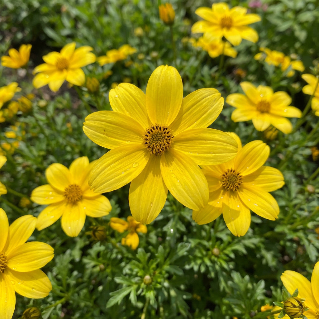Yellow Bidens Flower Seeds for Planting - Ideal for Sunny Garden Blooms