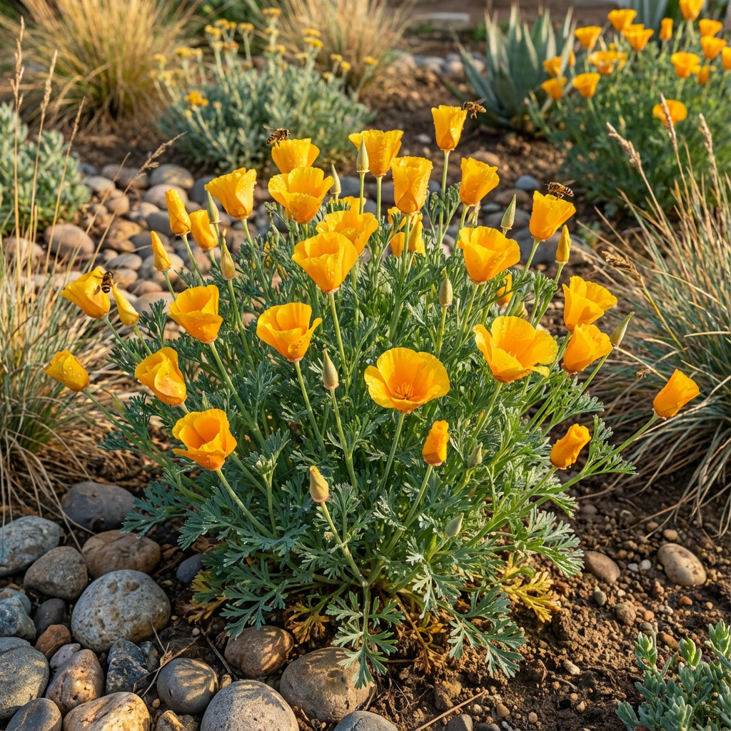 Yellow Eschscholzia Flower Seeds Planting