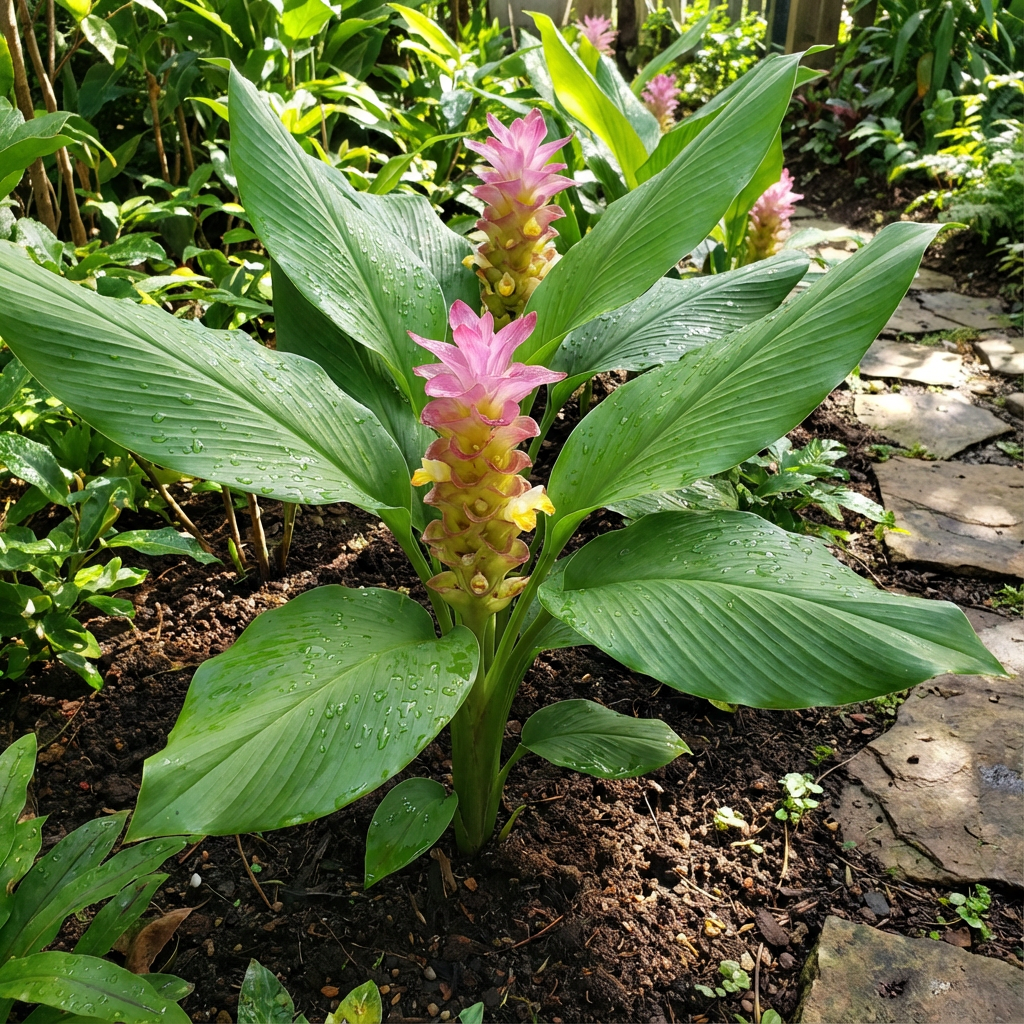 Rhizoma Curcuma Flower Seeds Planting
