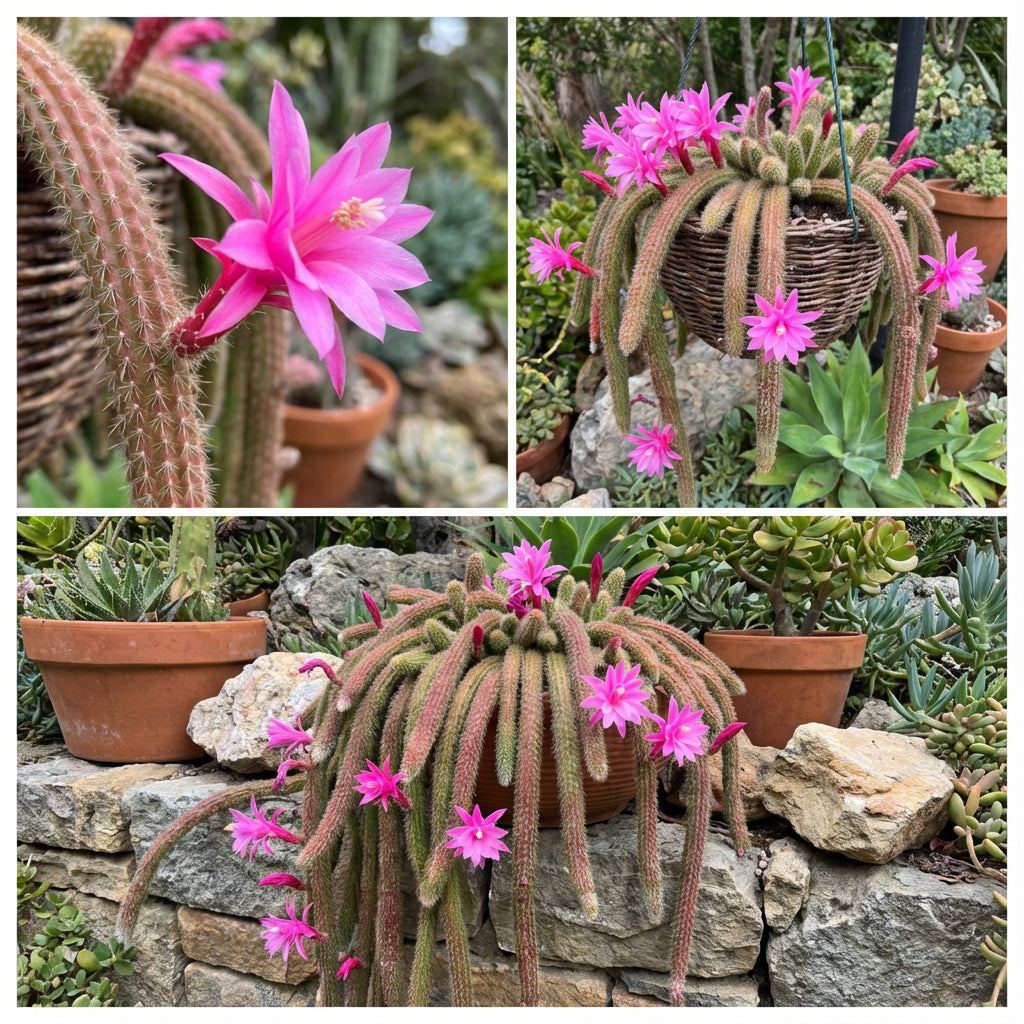 Aporocactus Flagelliformis Seeds for Planting  Trailing Flower Seeds for Vibrant Blooms